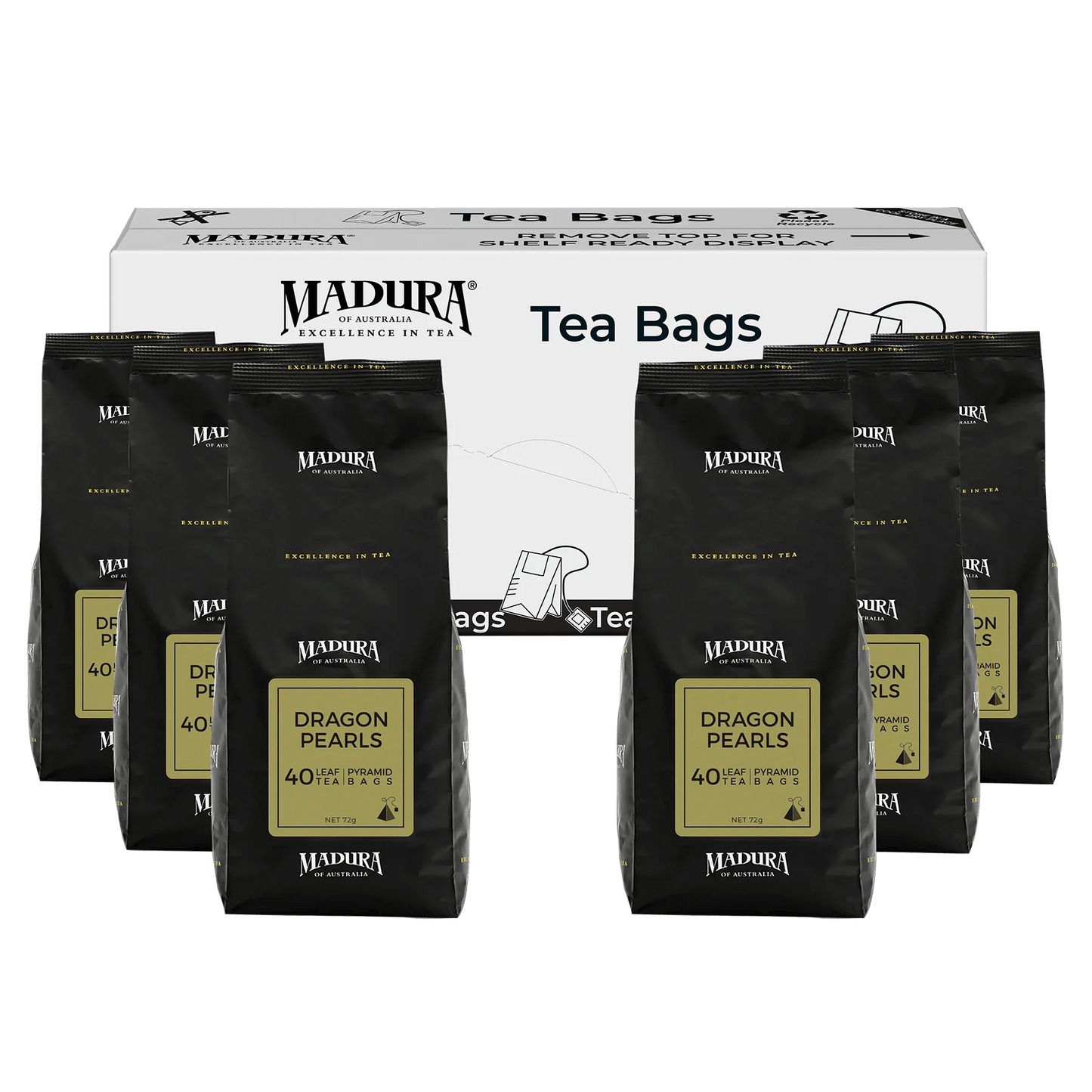 Dragon Pearls 40 Leaf Infusers Refill Pouch - Madura Tea