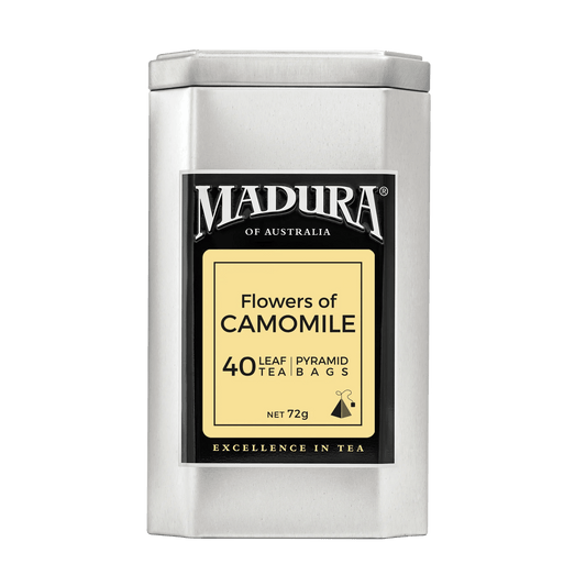 Flowers of Camomile 40 Leaf Infusers in Caddy - Madura Tea
