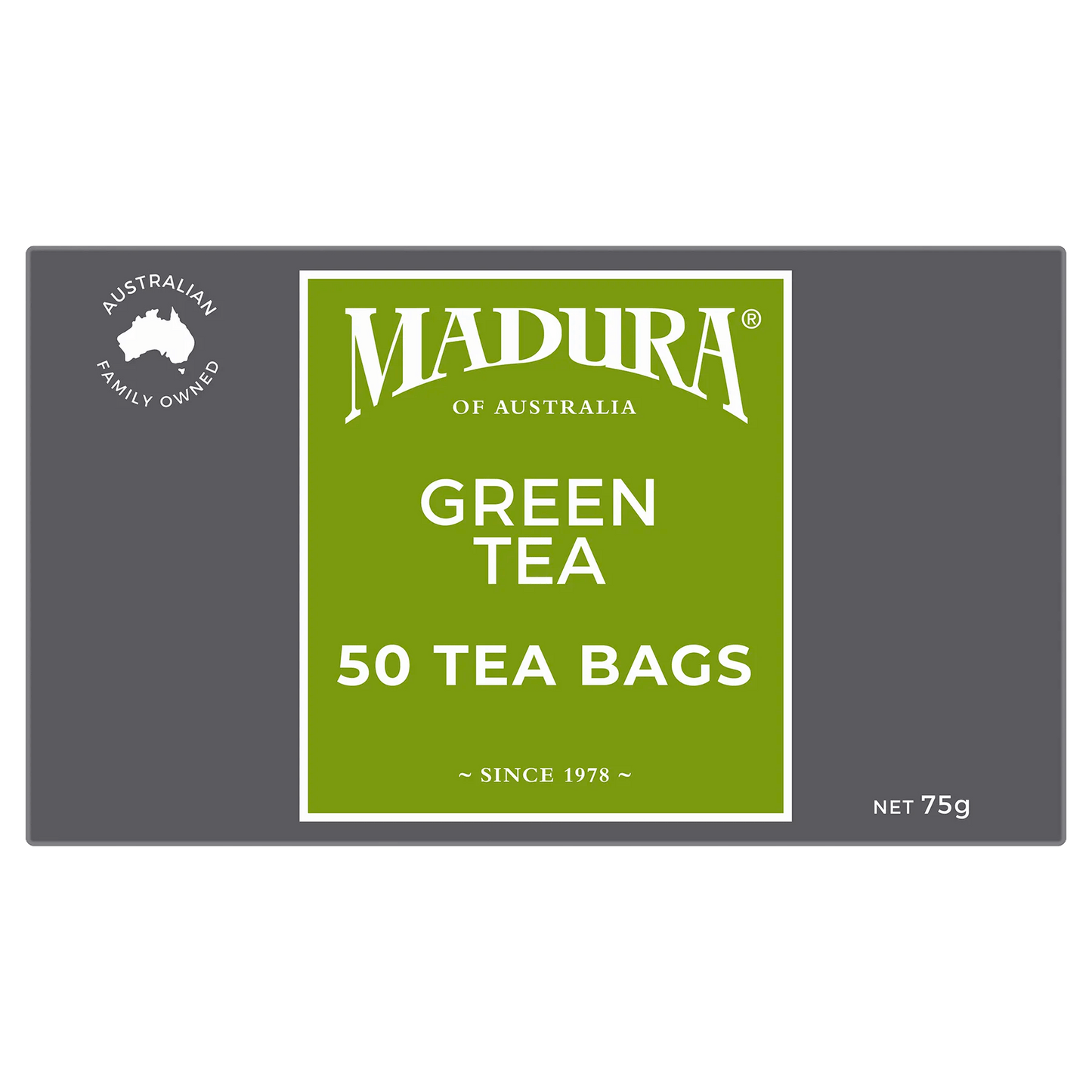 Green Tea 50 Tea Bags - Madura Tea