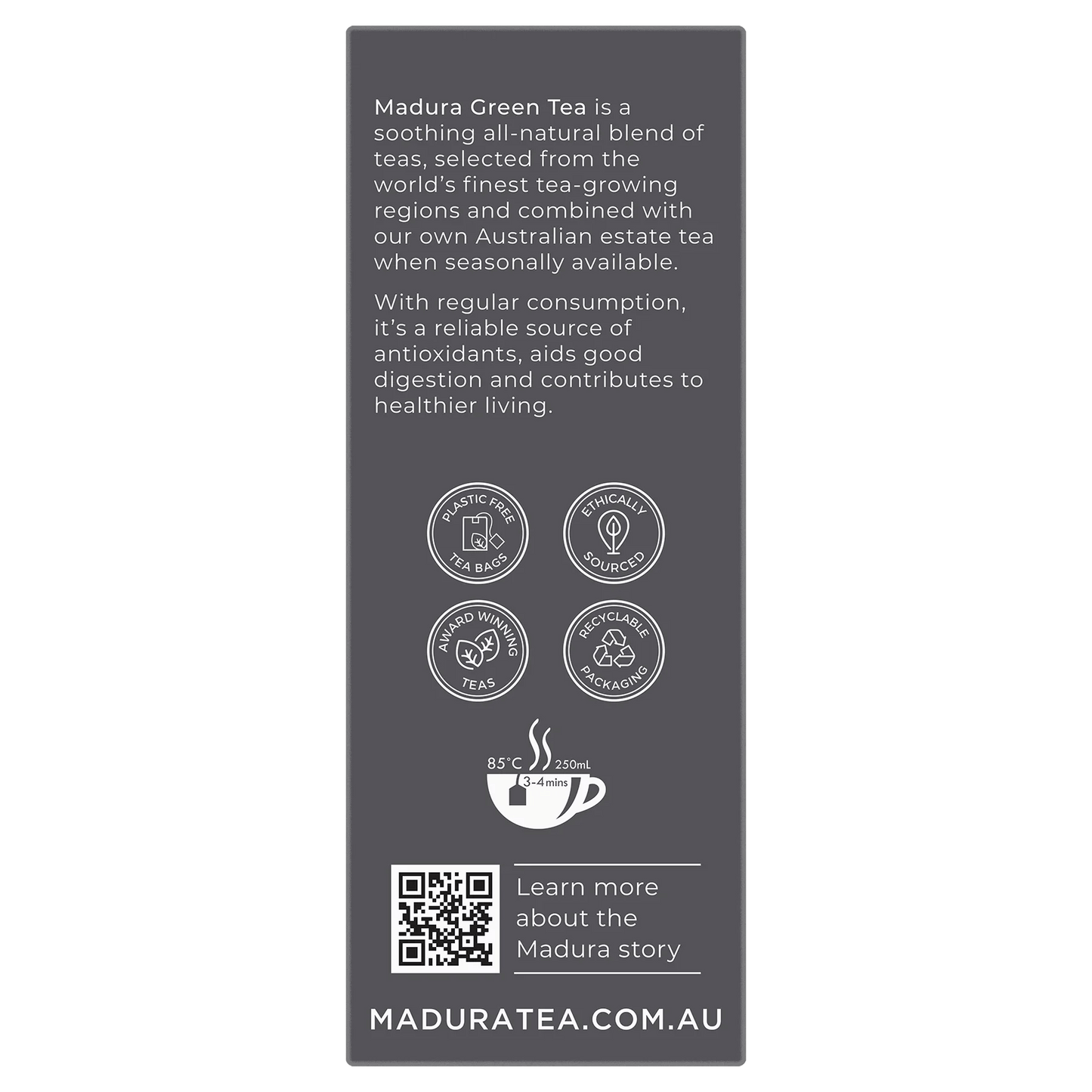 Green Tea 50 Tea Bags - Madura Tea