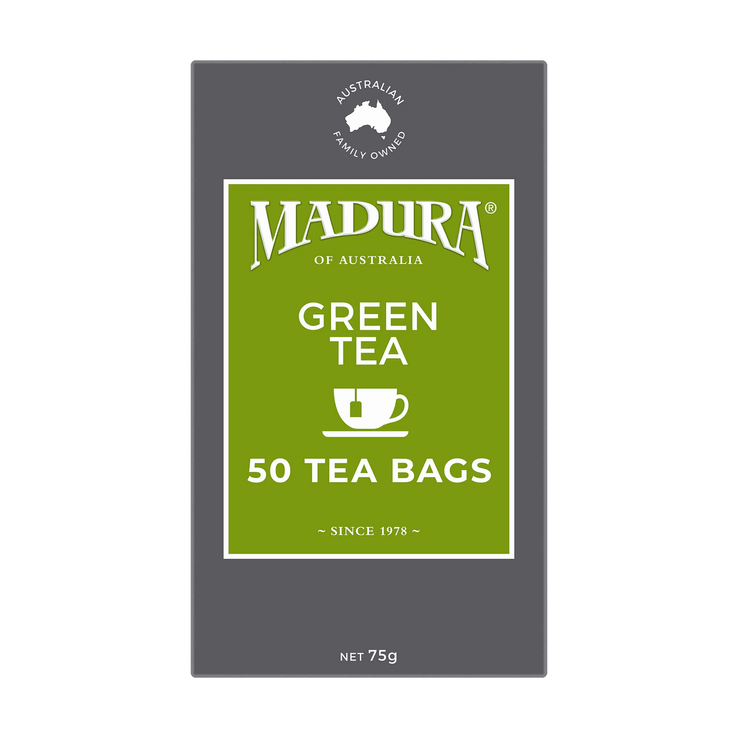 Green Tea 50 Tea Bags - Madura Tea