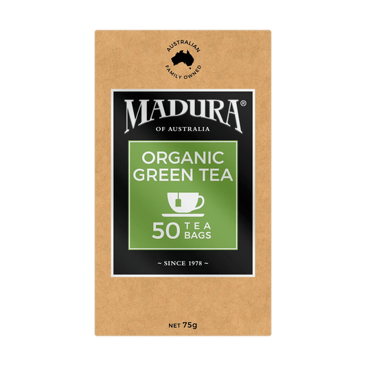 Organic Green 50 Tea Bags - Madura Tea