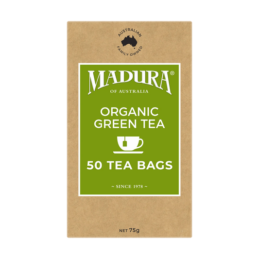 Organic Green 50 Tea Bags - Madura Tea