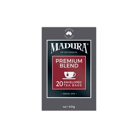 Premium Blend 20 Enveloped Tea Bags - Madura Tea