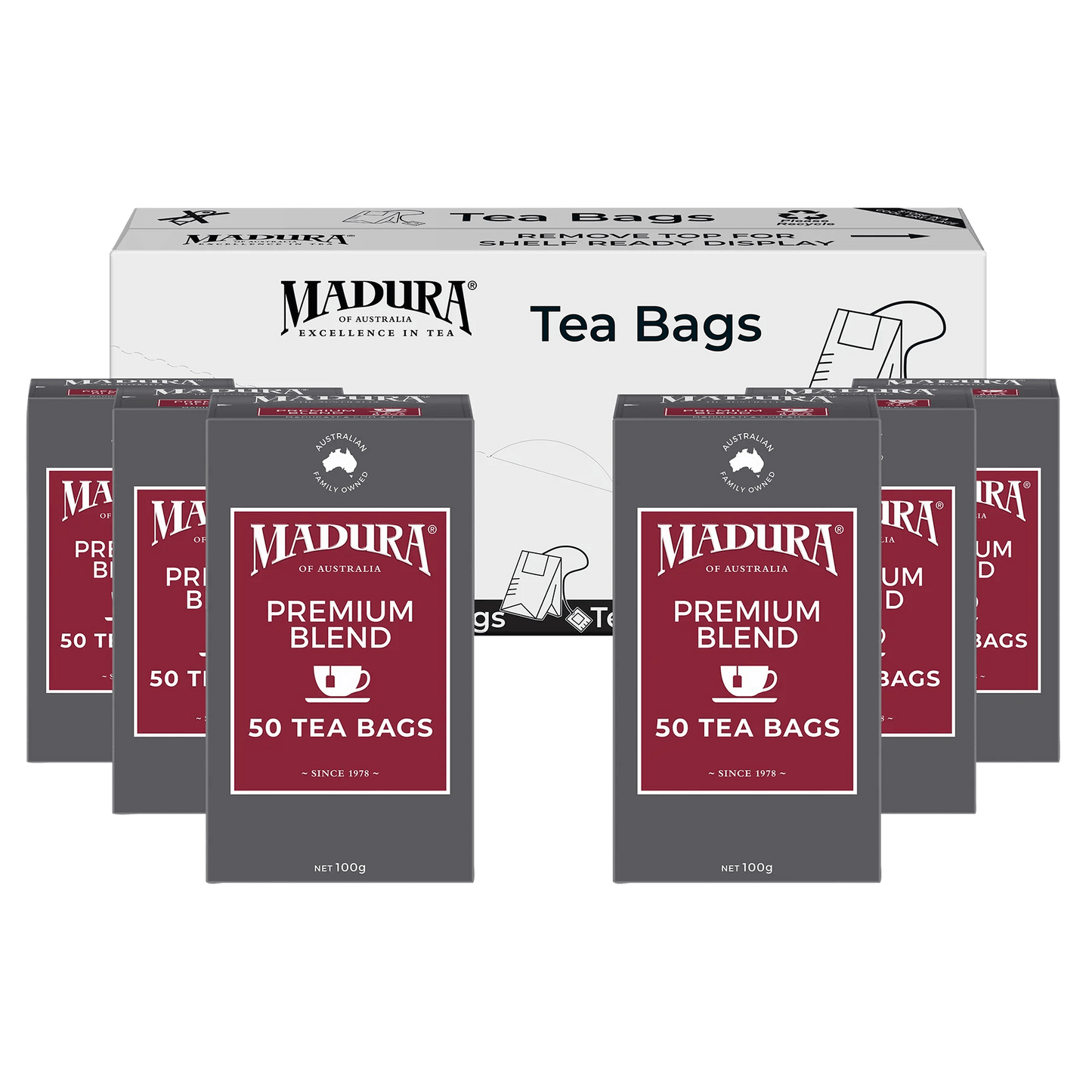 Premium Blend 50 Tea Bags - Madura Tea