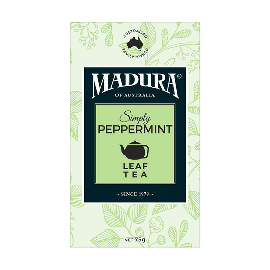 Simply Peppermint 75g Leaf Tea - Madura Tea