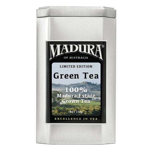 Limited Edition - 100% Madura Estate Grown Green Tea 150g Caddy - Madura Tea Estates