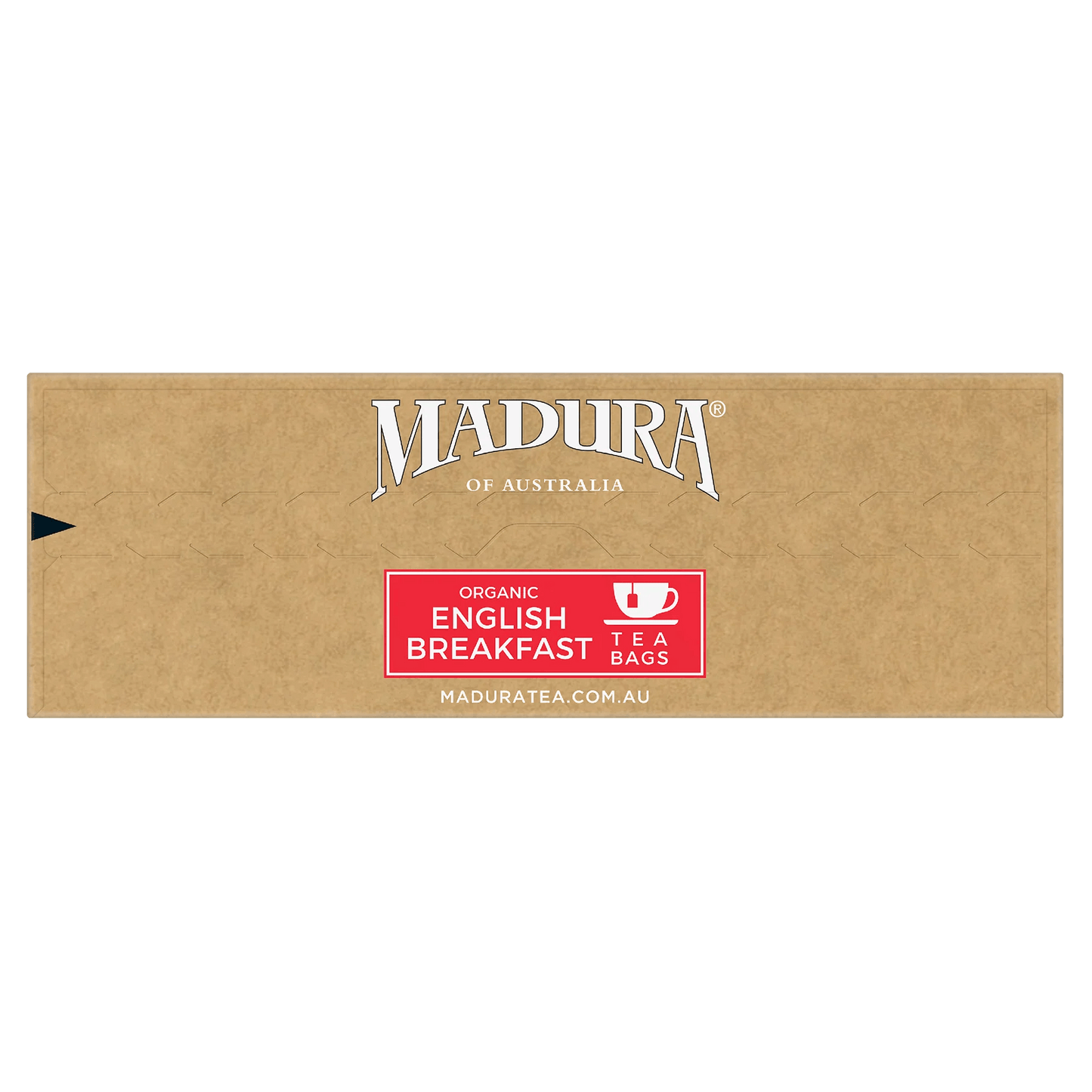 Organic English Breakfast 100 Tea Bags - Madura Tea Estates