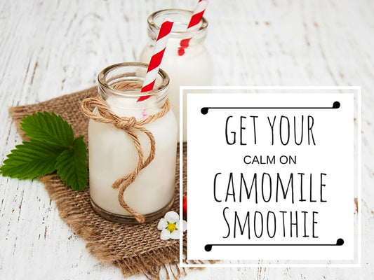 Camomile Smoothie Recipe - Madura Tea