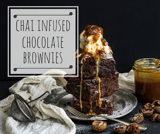 Chai Infused Chocolate Brownies - Madura Tea