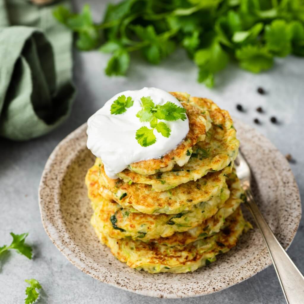 How To Make Zucchini Fritters - Madura Tea