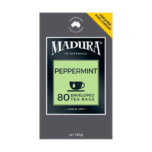 Peppermint 80 Enveloped Tea Bags
