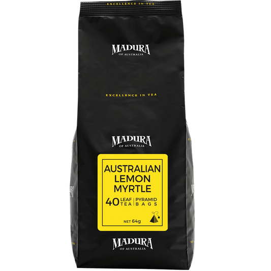 Australian Lemon Myrtle 40 Leaf Infusers Refill Pouch - Madura Tea