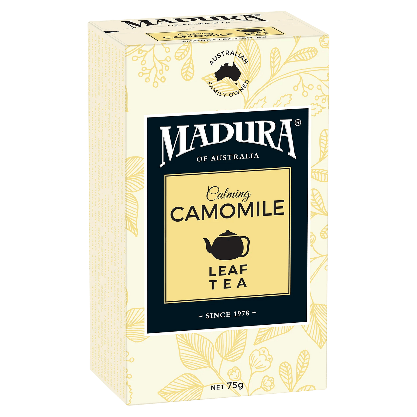 Calming Camomile 75g Leaf Tea - Madura Tea