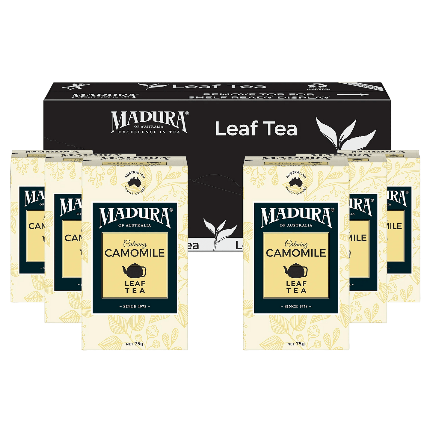 Calming Camomile 75g Leaf Tea - Madura Tea