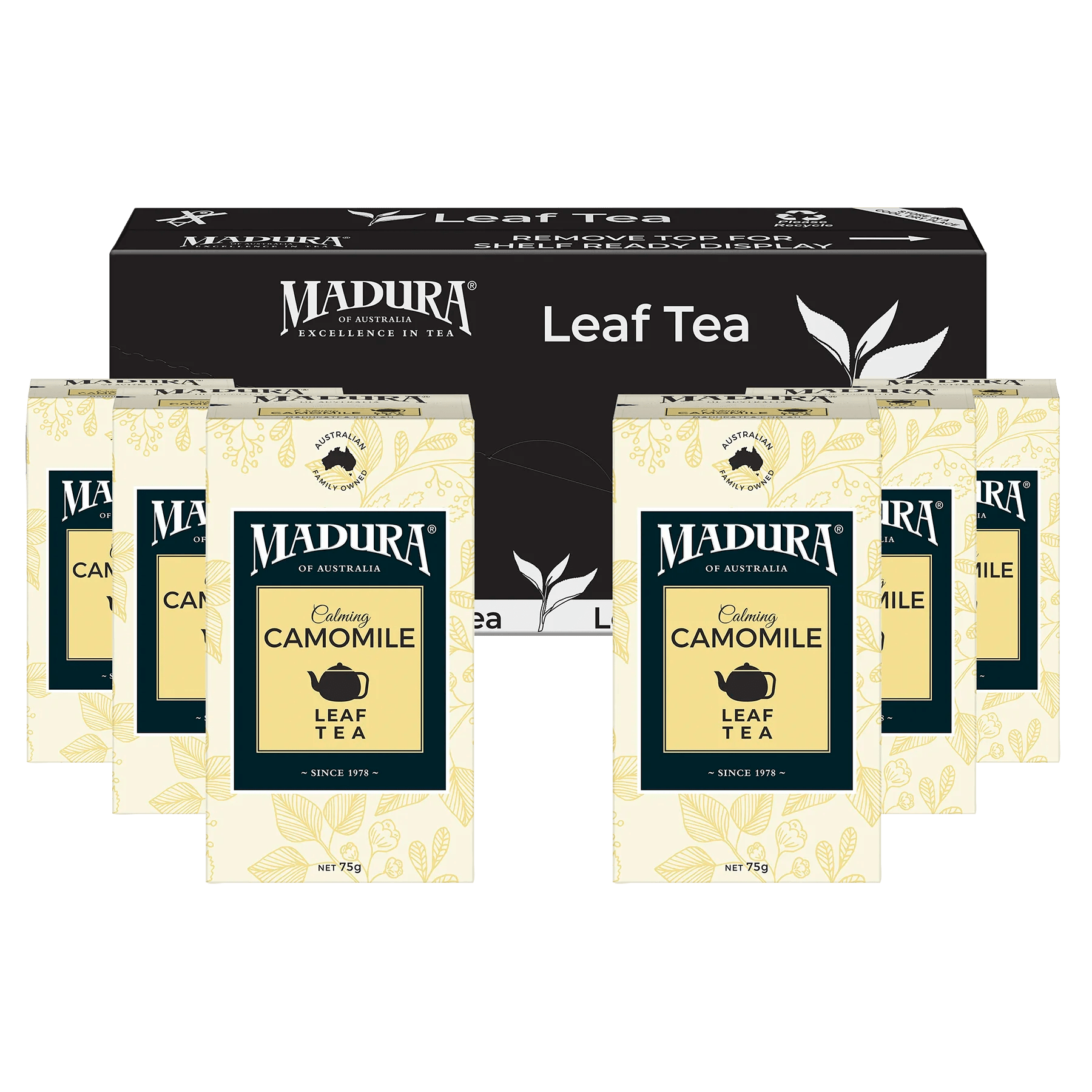 Calming Camomile 75g Leaf Tea - Madura Tea