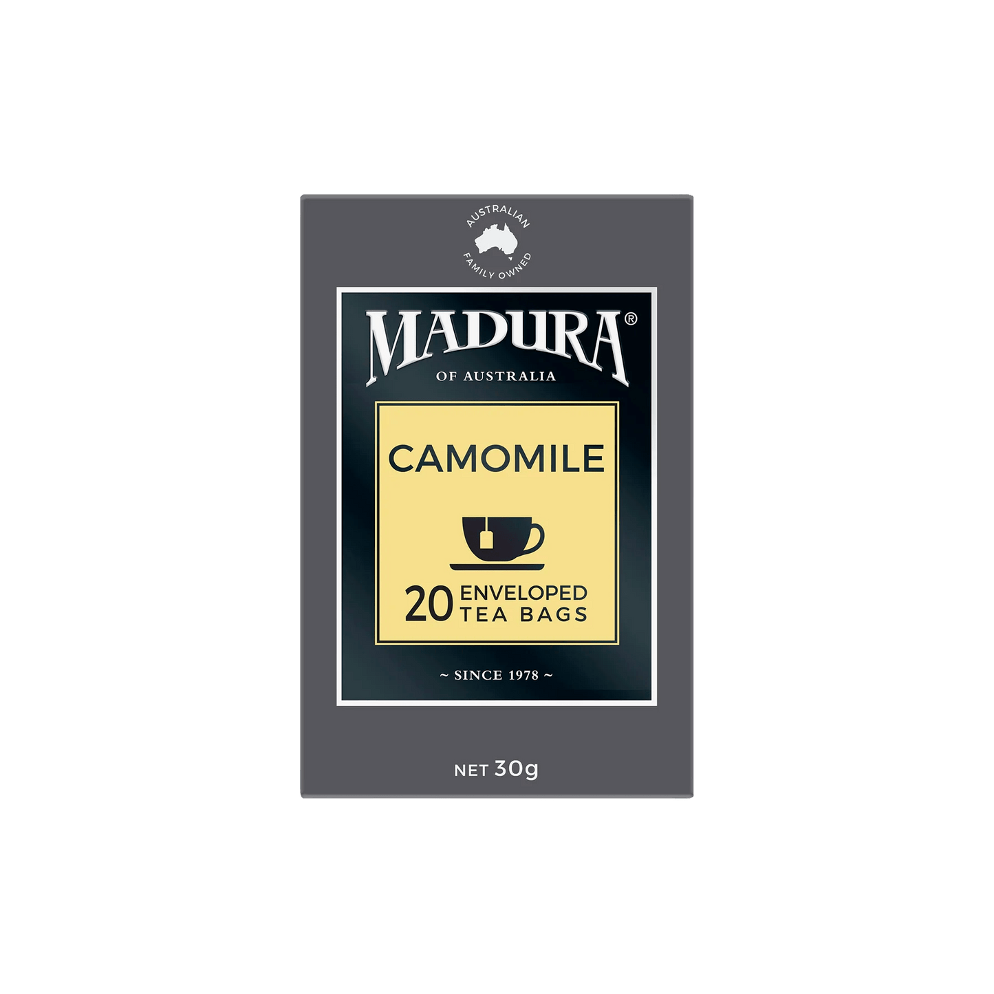 Camomile 20 Enveloped Tea Bags - Madura Tea