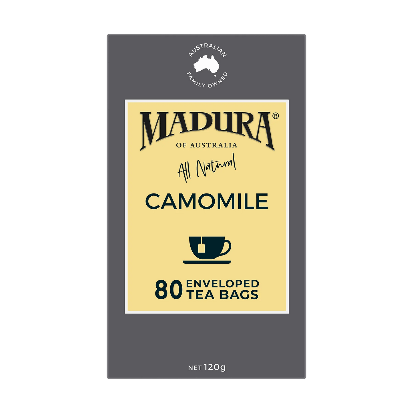 Camomile 80 Enveloped Tea Bags - Madura Tea