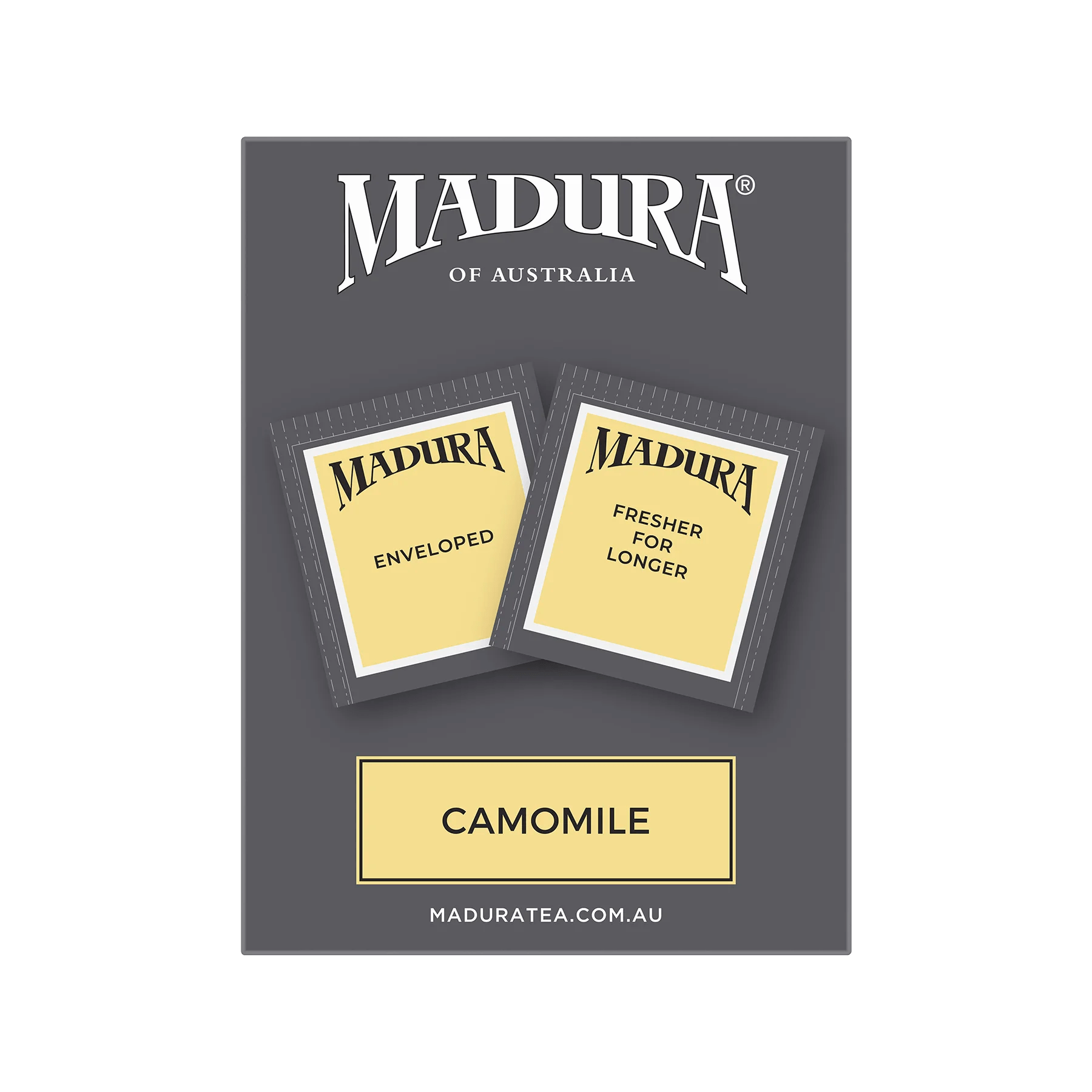 Camomile 80 Enveloped Tea Bags - Madura Tea