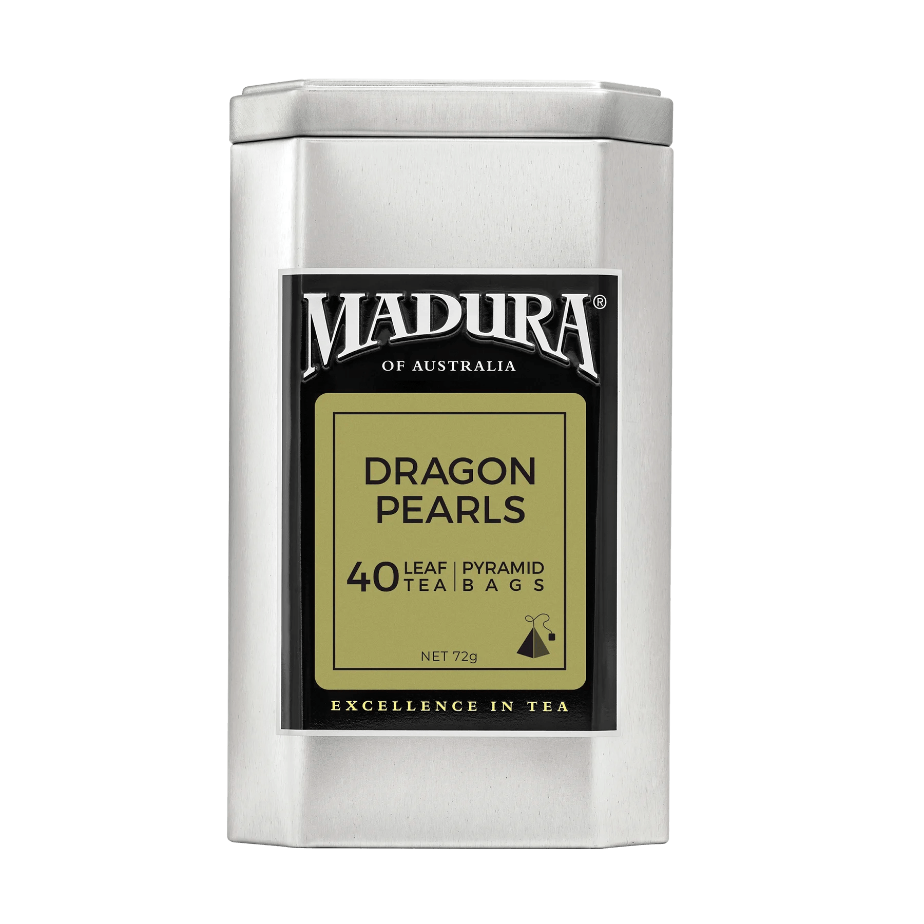 Dragon Pearls 40 Leaf Infusers in Caddy - Madura Tea