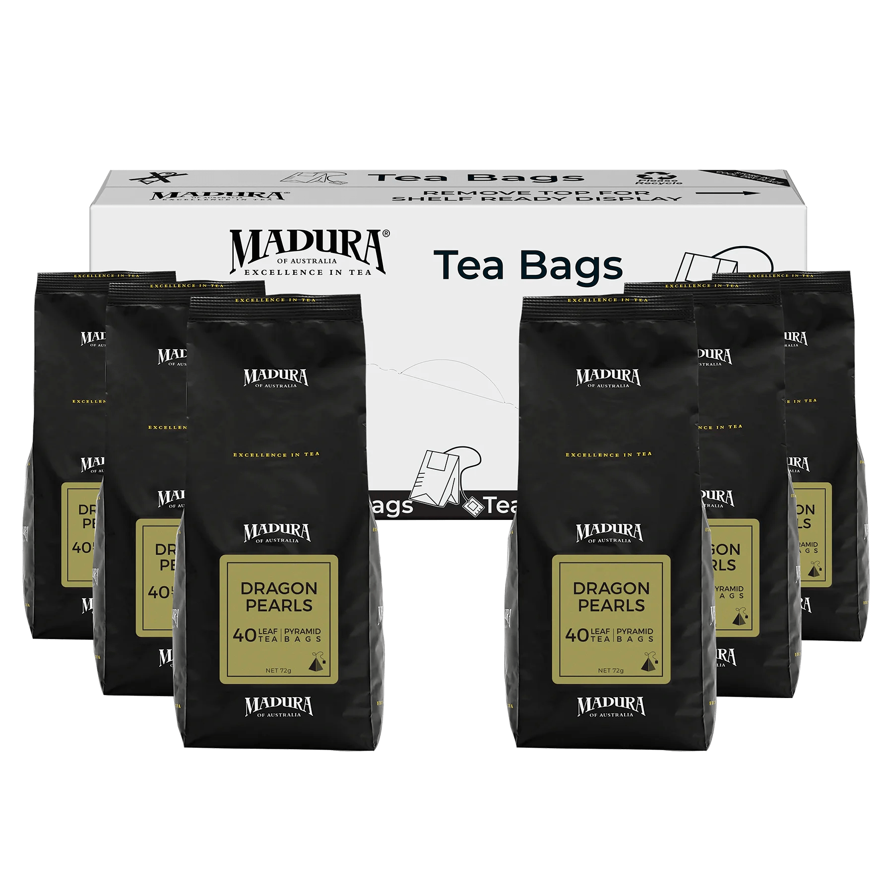 Dragon Pearls 40 Leaf Infusers Refill Pouch - Madura Tea
