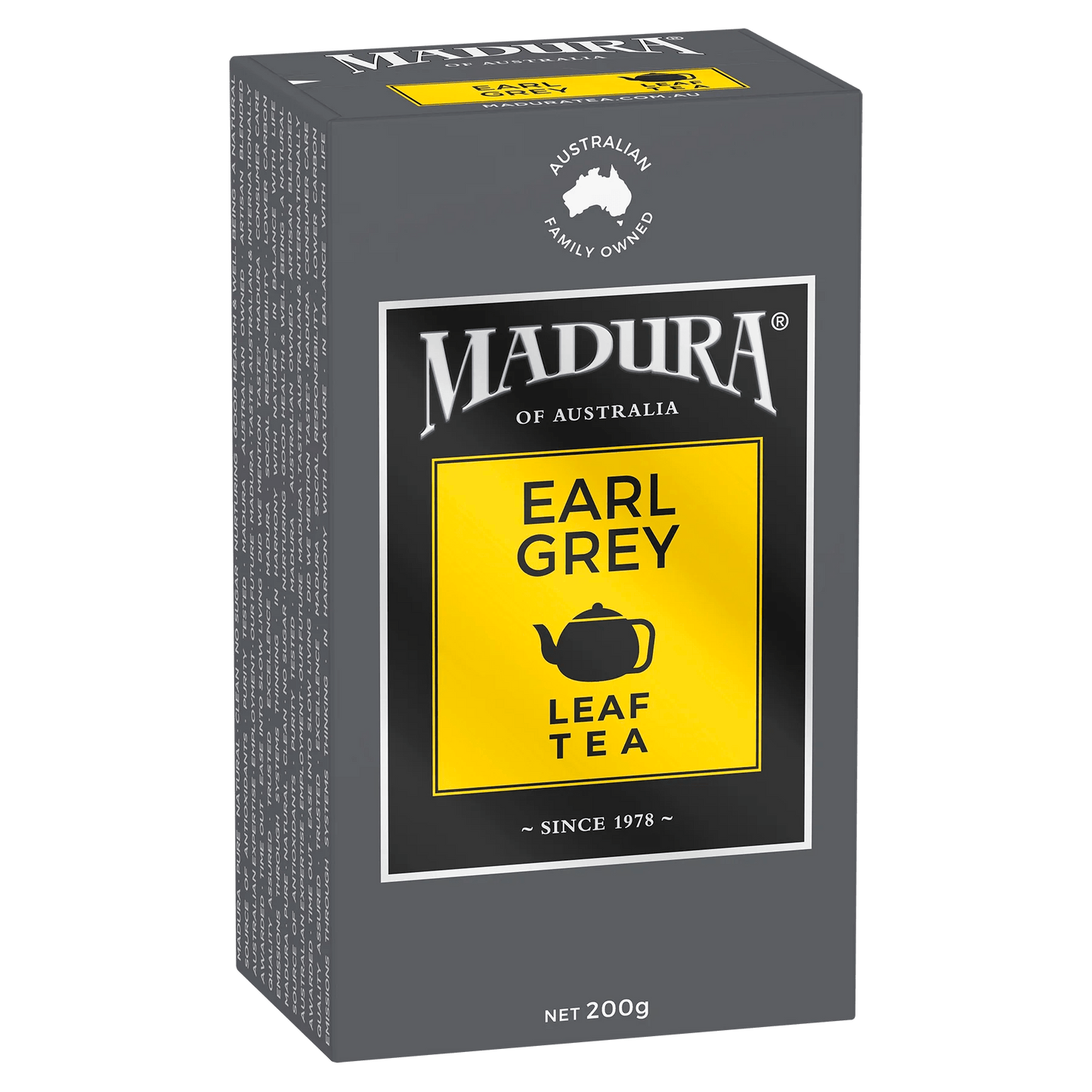 Earl Grey 200g Leaf Tea - Madura Tea