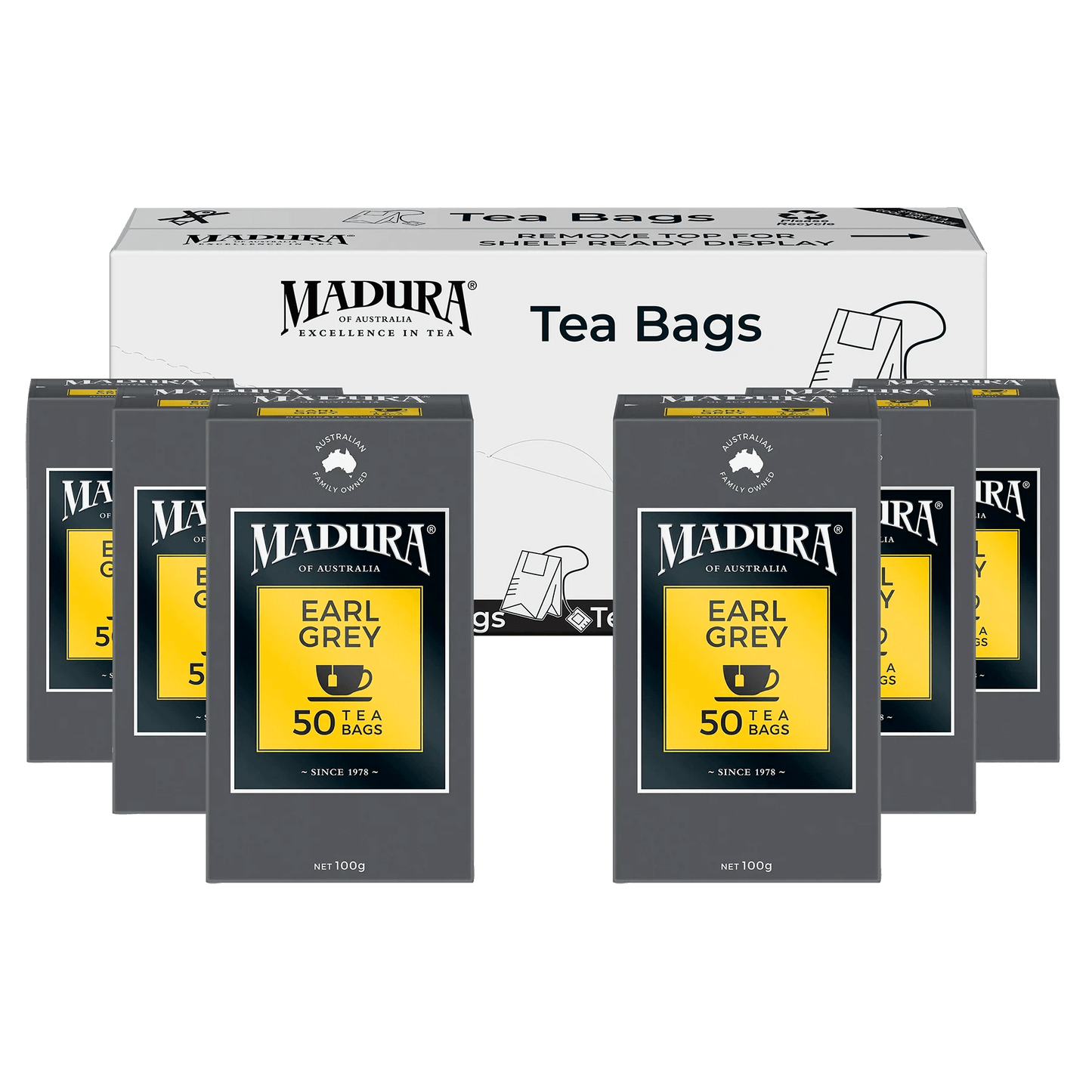 Earl Grey 50 Tea Bags - Madura Tea