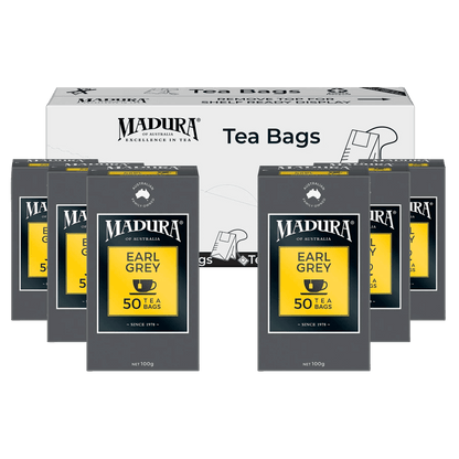 Earl Grey 50 Tea Bags - Madura Tea