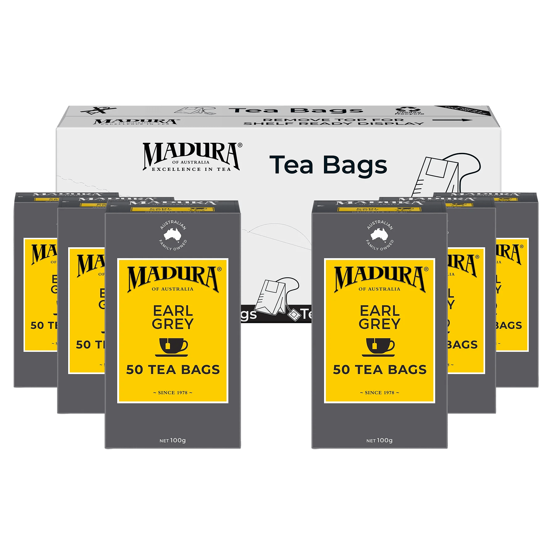 Earl Grey 50 Tea Bags - Madura Tea