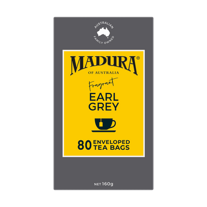 Earl Grey 80 Enveloped Tea Bags - Madura Tea