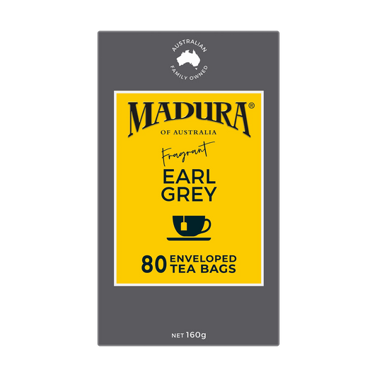 Earl Grey 80 Enveloped Tea Bags - Madura Tea