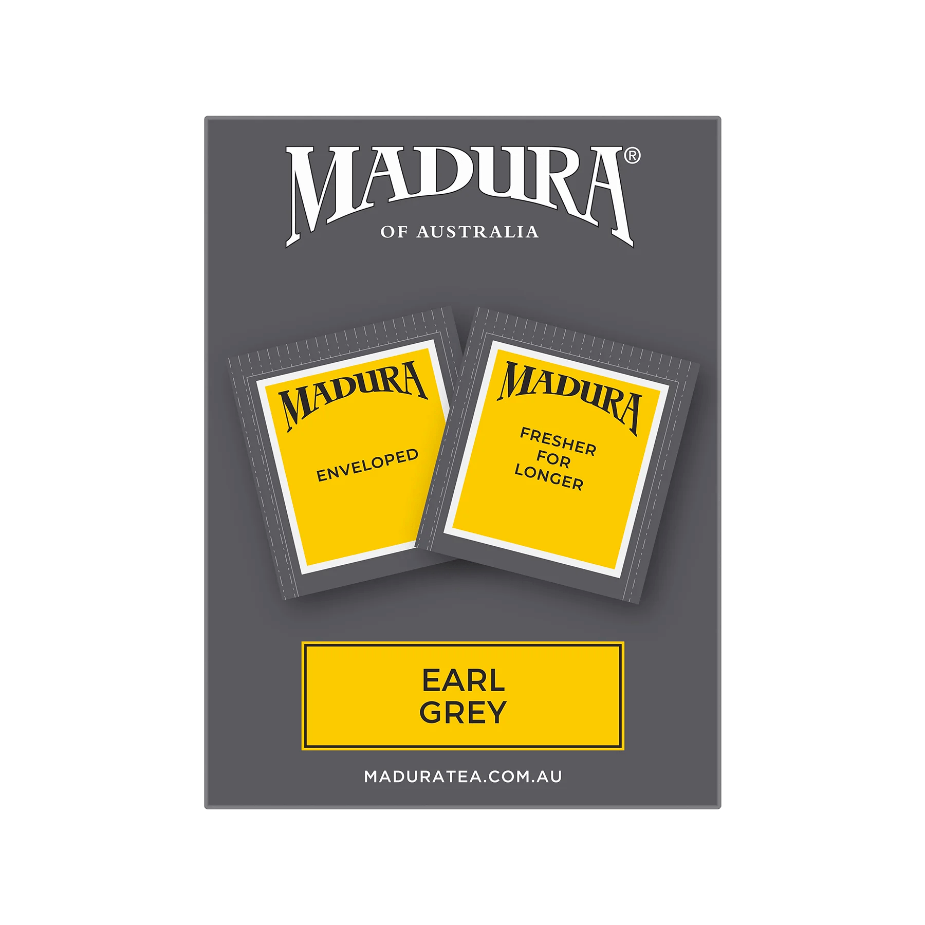 Earl Grey 80 Enveloped Tea Bags - Madura Tea