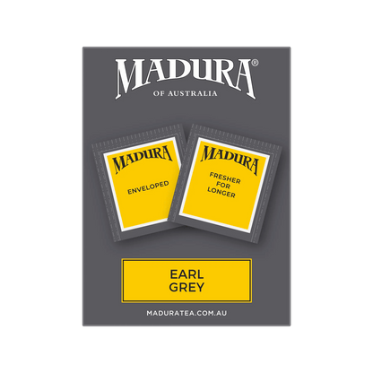 Earl Grey 80 Enveloped Tea Bags - Madura Tea