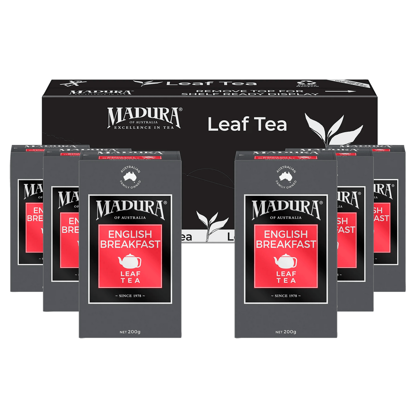 English Breakfast 200g Leaf Tea - Madura Tea