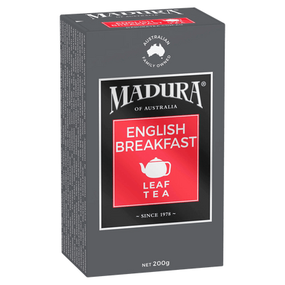 English Breakfast 200g Leaf Tea - Madura Tea