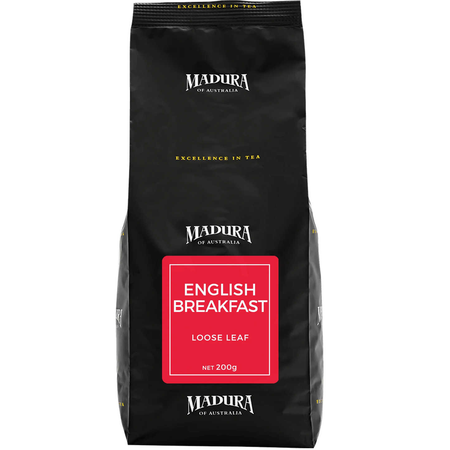 English Breakfast 200g Leaf Tea Refill Pouch - Madura Tea