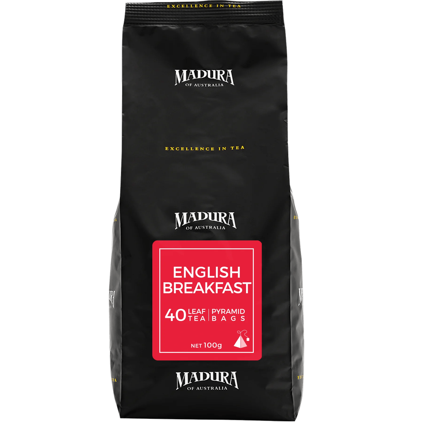 English Breakfast 40 Leaf Infusers Refill Pouch - Madura Tea