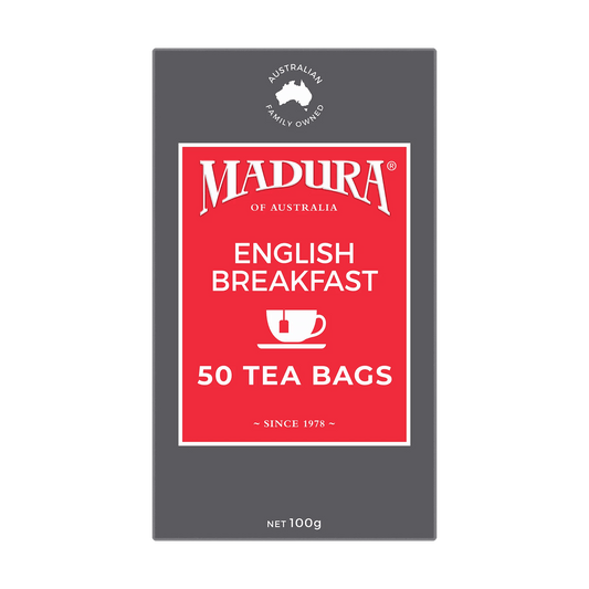 English Breakfast 50 Tea Bags - Madura Tea