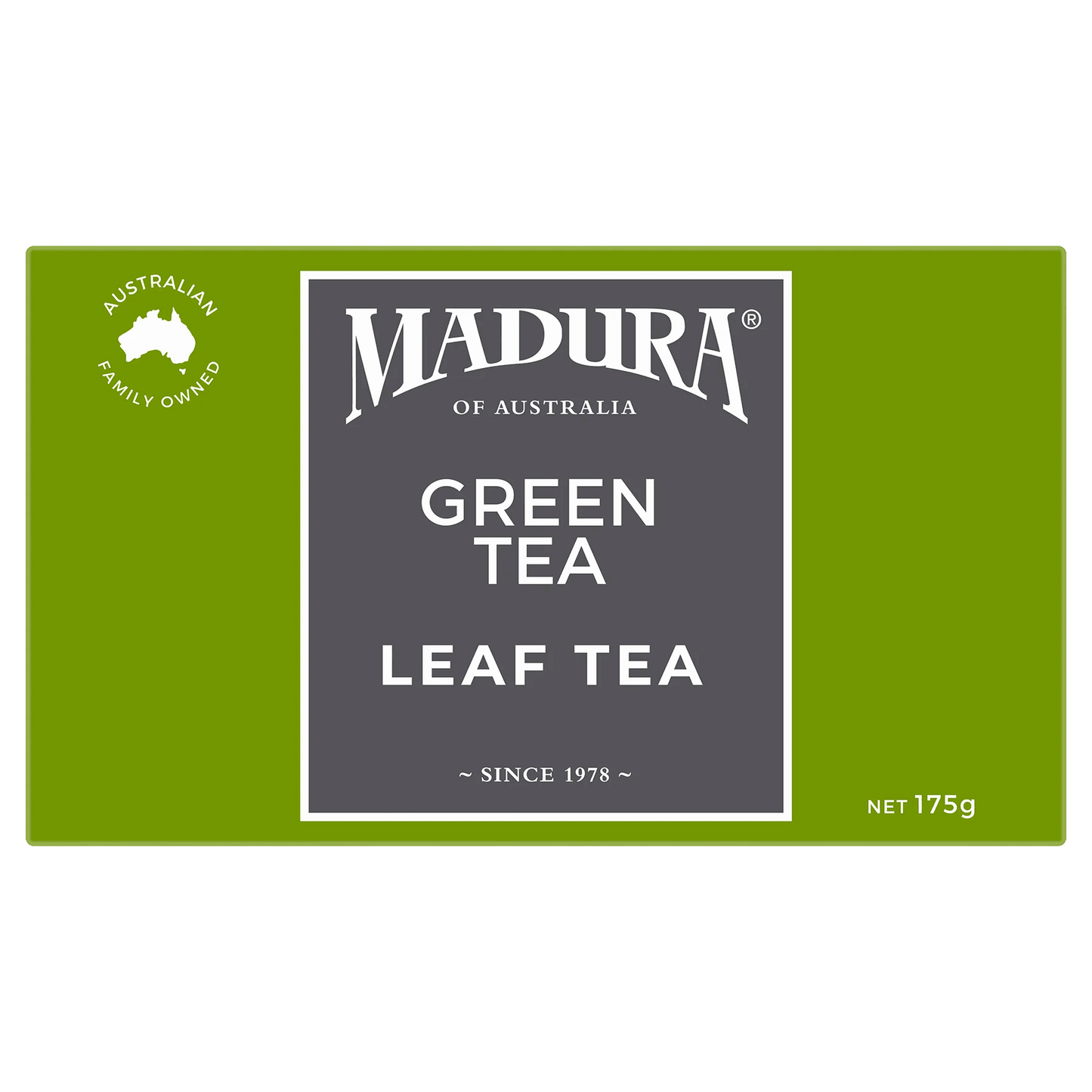 Green Tea 175g Leaf Tea - Madura Tea
