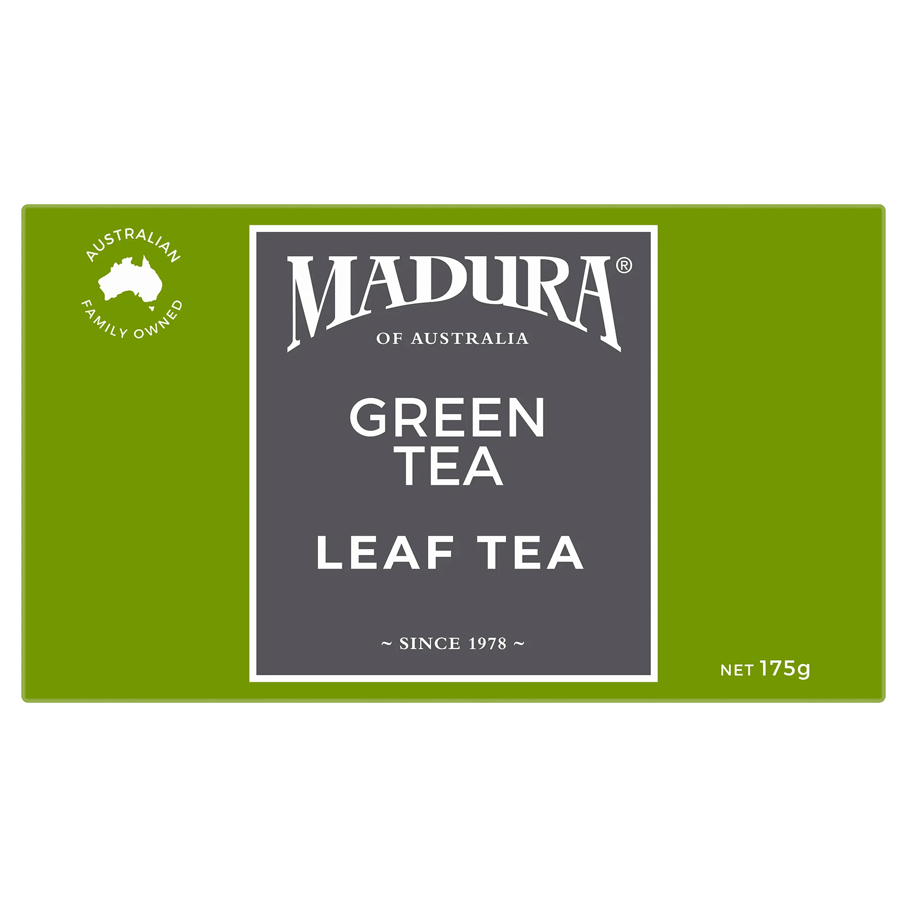 Green Tea 175g Leaf Tea - Madura Tea