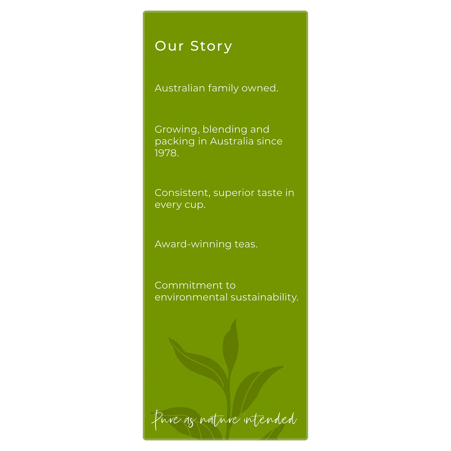 Green Tea 175g Leaf Tea - Madura Tea