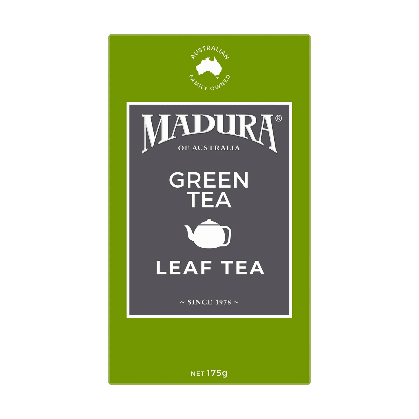 Green Tea 175g Leaf Tea - Madura Tea