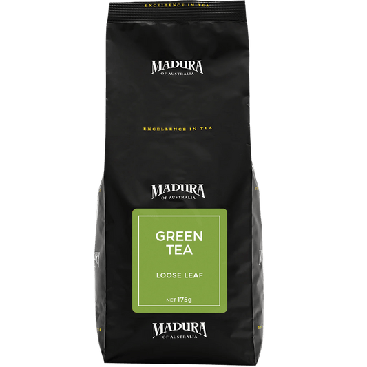 Green Tea 175g Leaf Tea Refill Pouch - Madura Tea