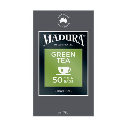 Green Tea 50 Tea Bags - Madura Tea