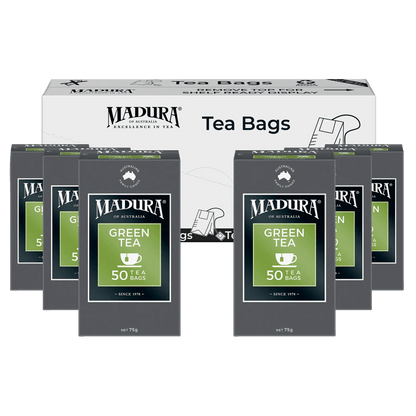 Green Tea 50 Tea Bags - Madura Tea
