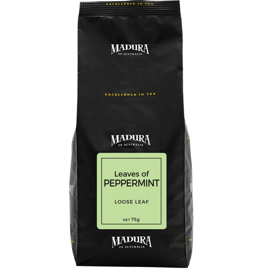 Leaves of Peppermint 75g Leaf Tea Refill Pouch - Madura Tea