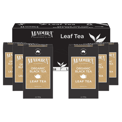 Organic Black 150g Leaf Tea - Madura Tea