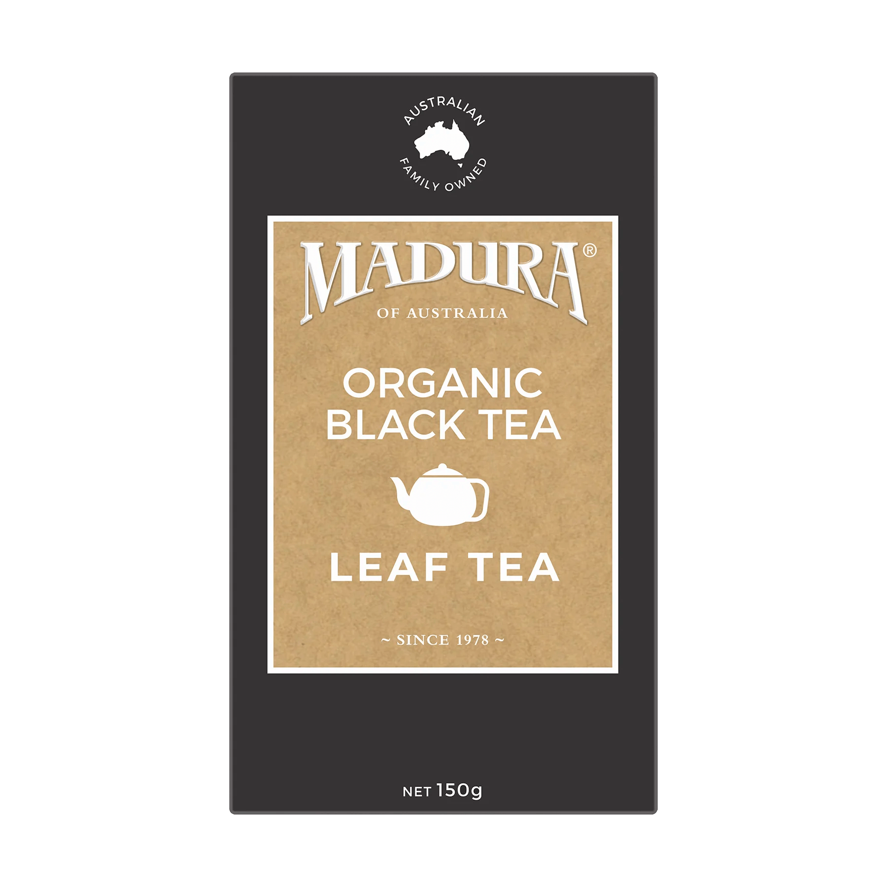 Organic Black 150g Leaf Tea - Madura Tea