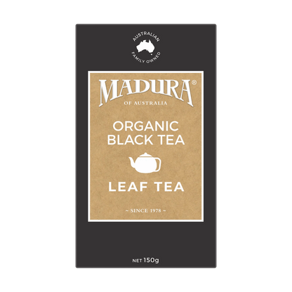 Organic Black 150g Leaf Tea - Madura Tea