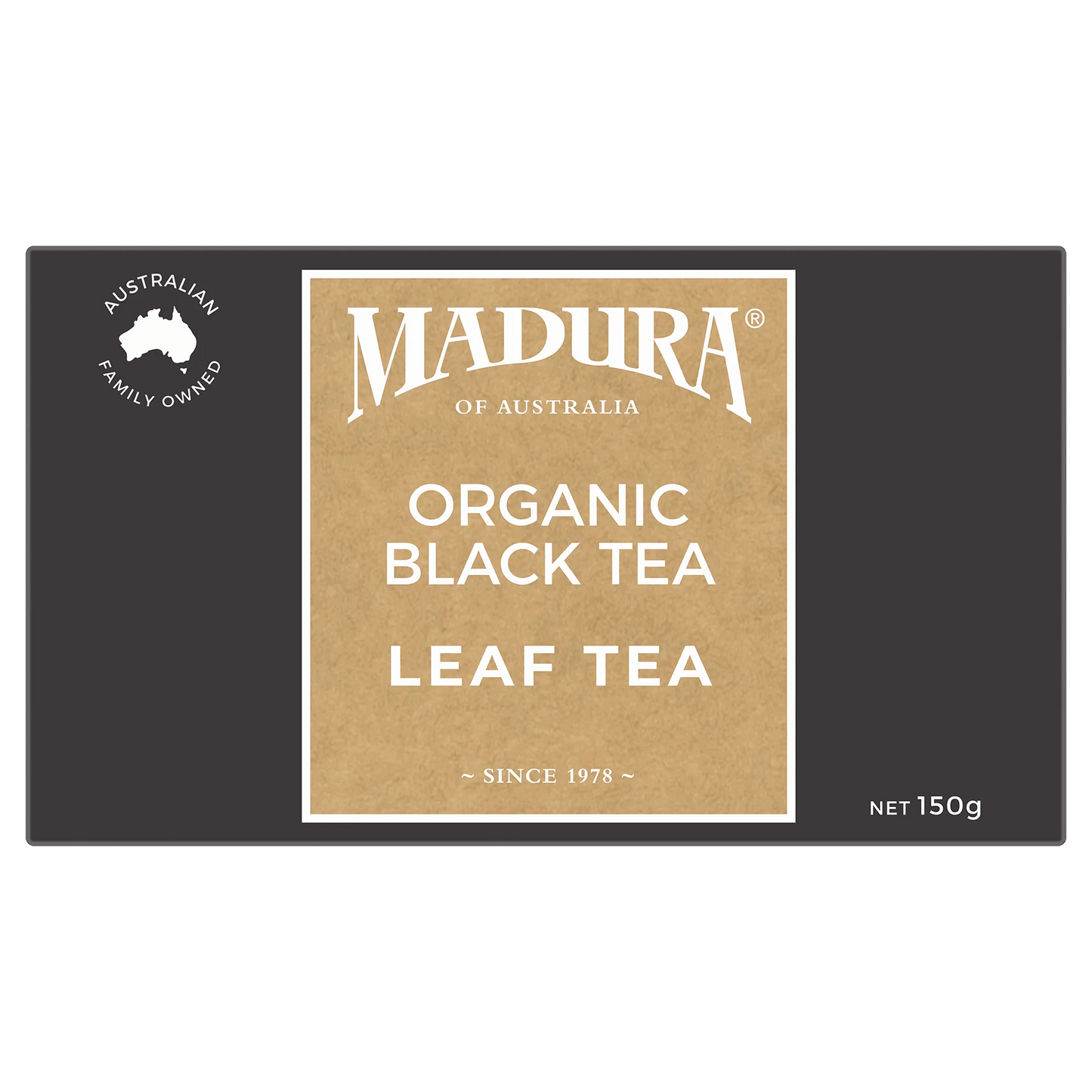 Organic Black 150g Leaf Tea - Madura Tea